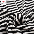 Yarn Dyed Rib Polyester Rayon Spandex Fabric